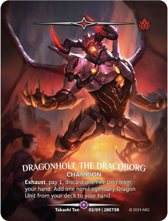 Image for Dragonholt, the Dracoborg (SR) (02/09 | 2BETSR) (Betrayal) - Argent Saga TCG