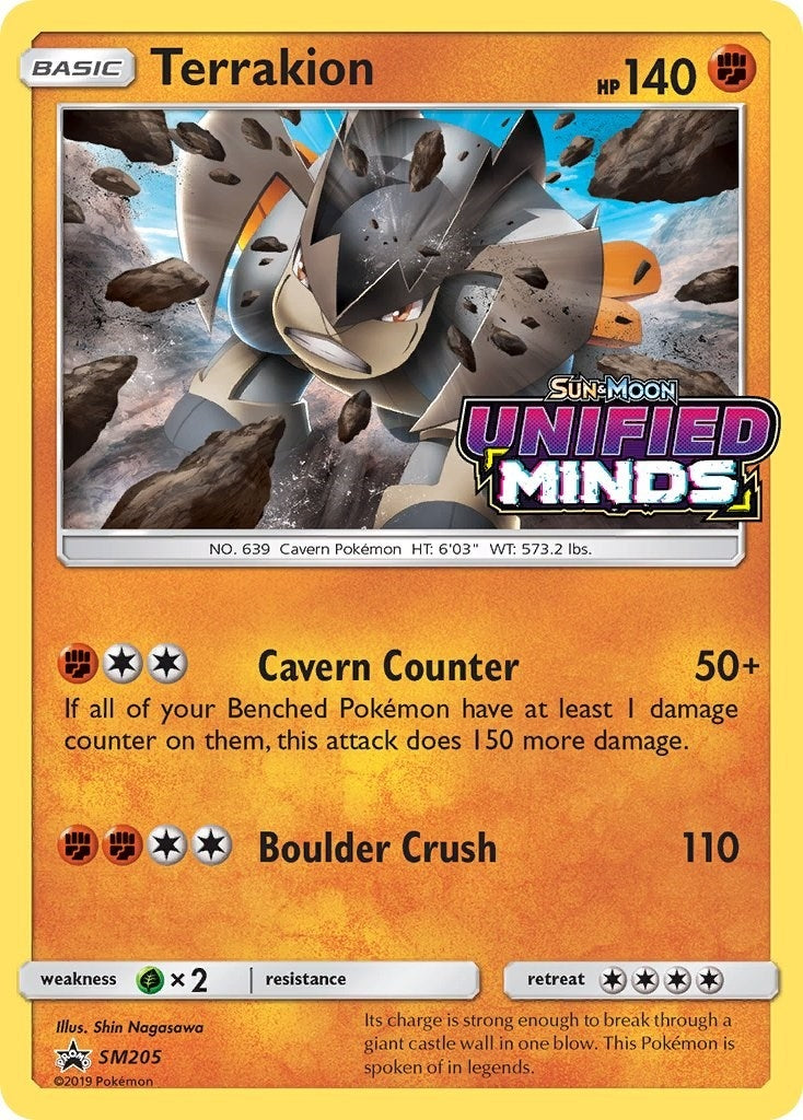 Image for Terrakion - SM205 (Prerelease) (SM205) (SMP) - Pokemon