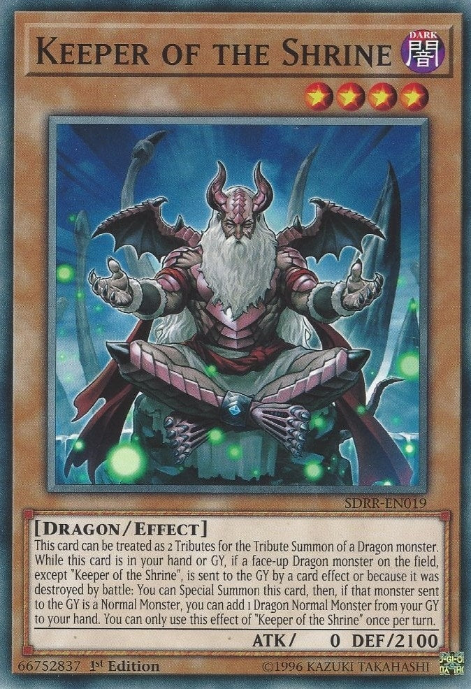Image for Keeper of the Shrine (SDRR-EN019) (SDRR) - YuGiOh