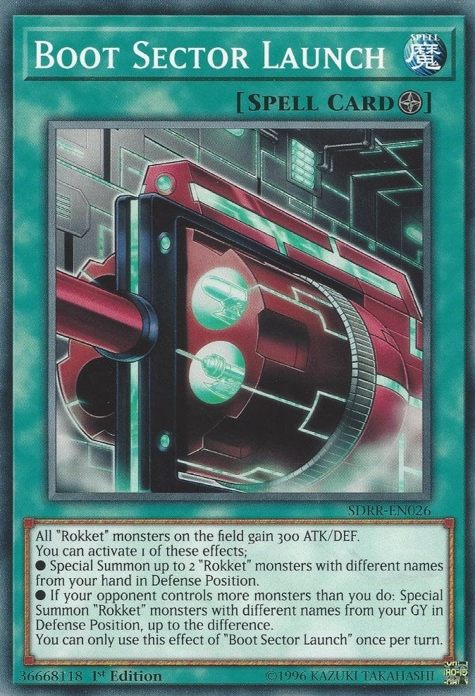 Image for Boot Sector Launch (SDRR-EN026) (SDRR) - YuGiOh