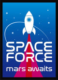 Image for Double Matte Art Sleeve - Space Force (50-Pack) - Card Sleeves