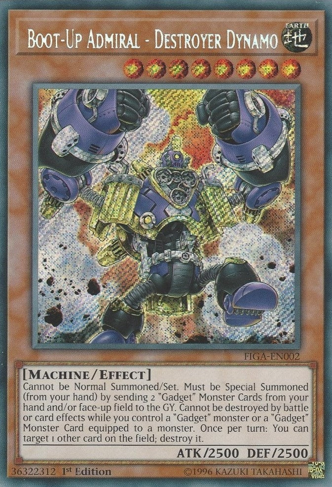 Image for Boot-Up Admiral - Destroyer Dynamo (FIGA-EN002) (FIGA) - YuGiOh