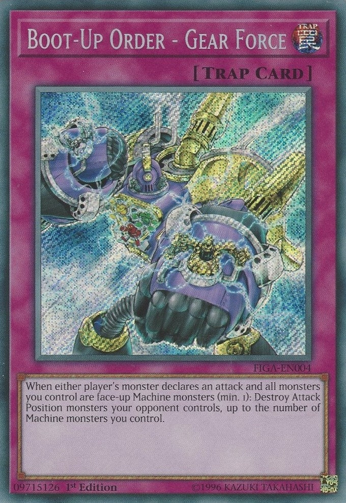 Image for Boot-Up Order - Gear Force (FIGA-EN004) (FIGA) - YuGiOh