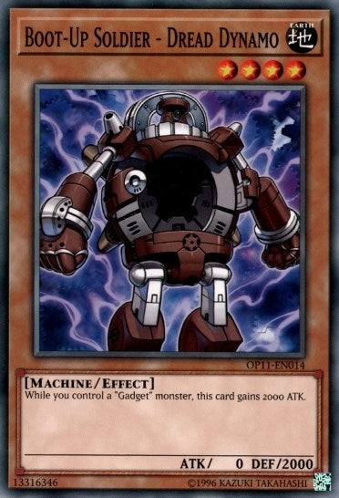 Image for Boot-Up Soldier - Dread Dynamo (OP11-EN014) (OP11) - YuGiOh
