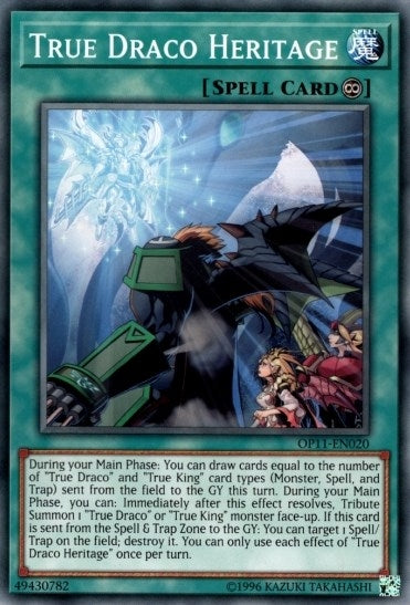 Image for True Draco Heritage (OP11-EN020) (OP11) - YuGiOh