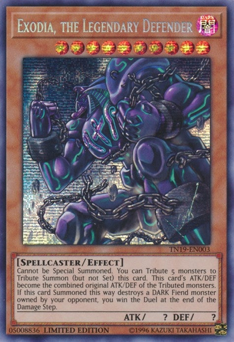 Exodia, the Legendary Defender (TN19-EN003) (CT16)