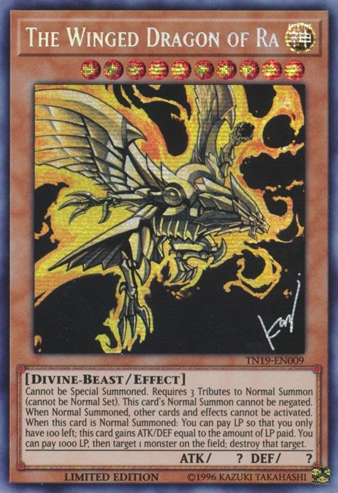 The Winged Dragon of Ra (TN19-EN009) (CT16)
