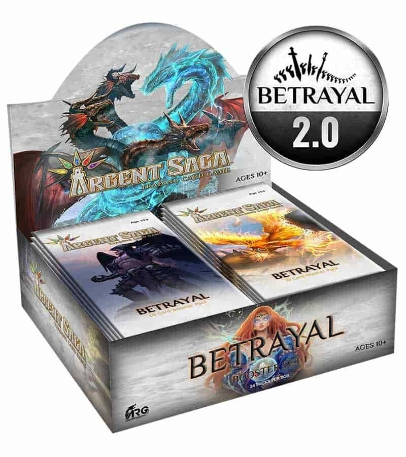 Image for Argent Saga TCG: Betrayal 2.0 Booster Box - Argent Saga TCG