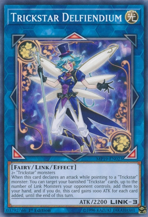 Image for Trickstar Delfiendium (MP19-EN023) (MP19) - YuGiOh