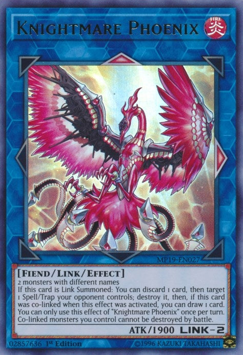 Image for Knightmare Phoenix (MP19-EN027) (MP19) - YuGiOh