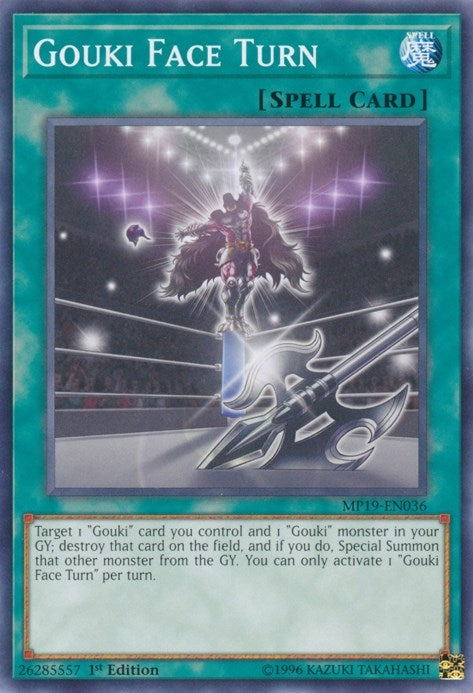 Image for Gouki Face Turn (MP19-EN036) (MP19) - YuGiOh