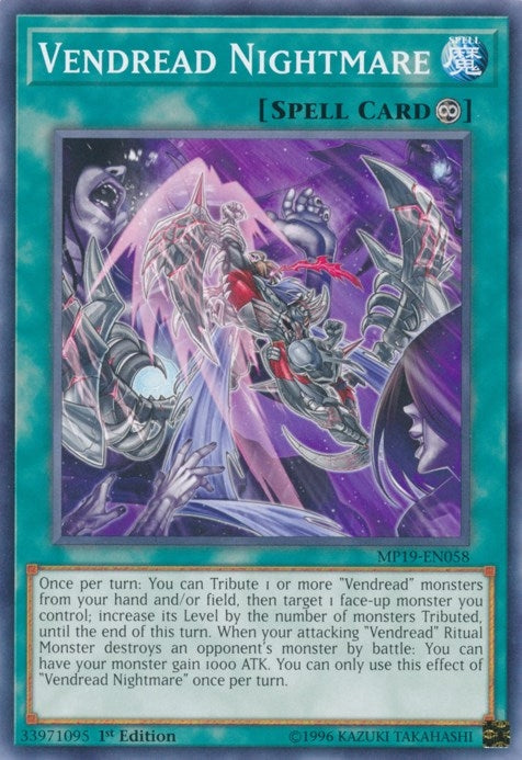 Image for Vendread Nightmare (MP19-EN058) (MP19) - YuGiOh