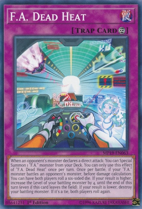 Image for F.A. Dead Heat (MP19-EN063) (MP19) - YuGiOh
