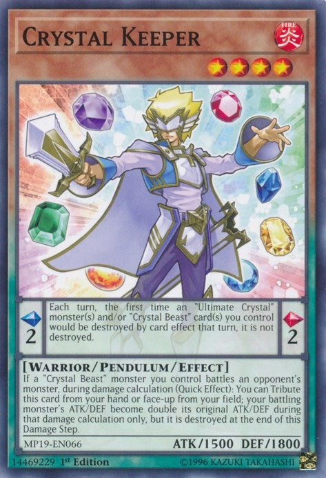 Image for Crystal Keeper (MP19-EN066) (MP19) - YuGiOh