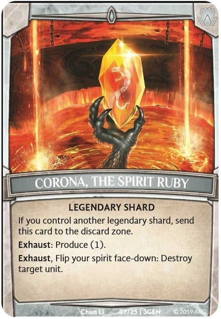 Image for Corona, the Spirit Ruby (7/25 | 3GEN) (Expansion Pack 1: Generations) - Argent Saga TCG