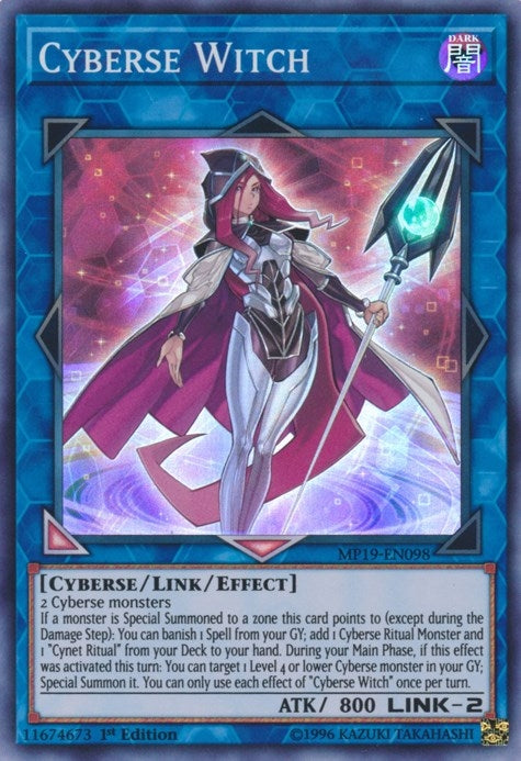 Image for Cyberse Witch (MP19-EN098) (MP19) - YuGiOh