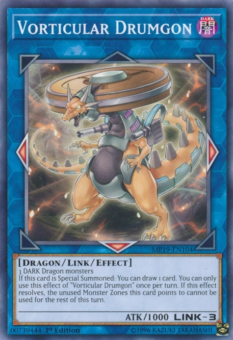 Image for Vorticular Drumgon (MP19-EN104) (MP19) - YuGiOh