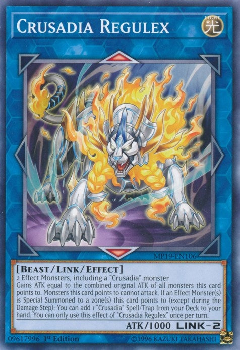 Image for Crusadia Regulex (MP19-EN106) (MP19) - YuGiOh