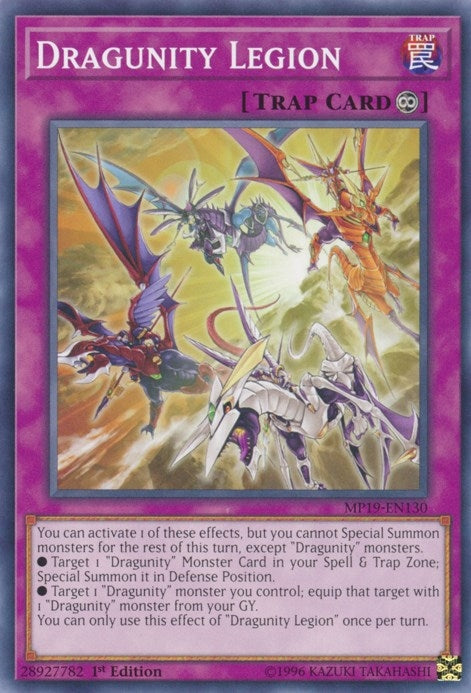 Image for Dragunity Legion (MP19-EN130) (MP19) - YuGiOh
