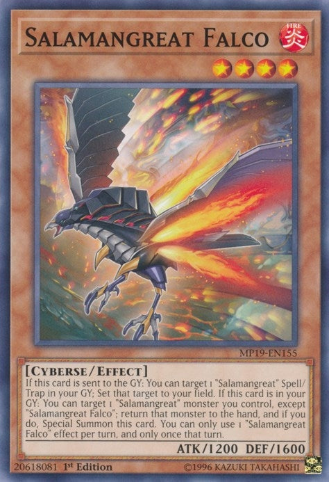 Image for Salamangreat Falco (MP19-EN155) (MP19) - YuGiOh