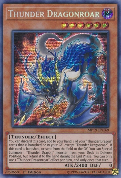 Thunder Dragonroar (MP19-EN169) (MP19)