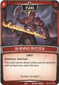 Image for Burning Blitzer (5/25 | 3GEN) (Expansion Pack 1: Generations) - Argent Saga TCG