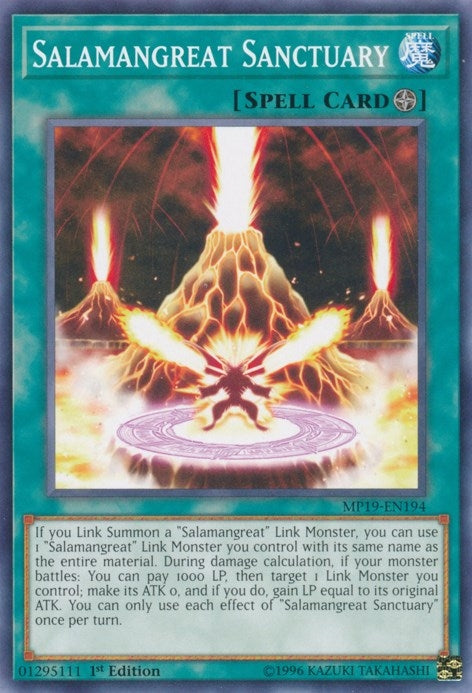 Image for Salamangreat Sanctuary (MP19-EN194) (MP19) - YuGiOh