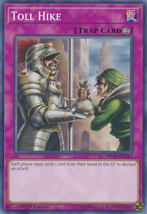 Image for Toll Hike (MP19-EN212) (MP19) - YuGiOh