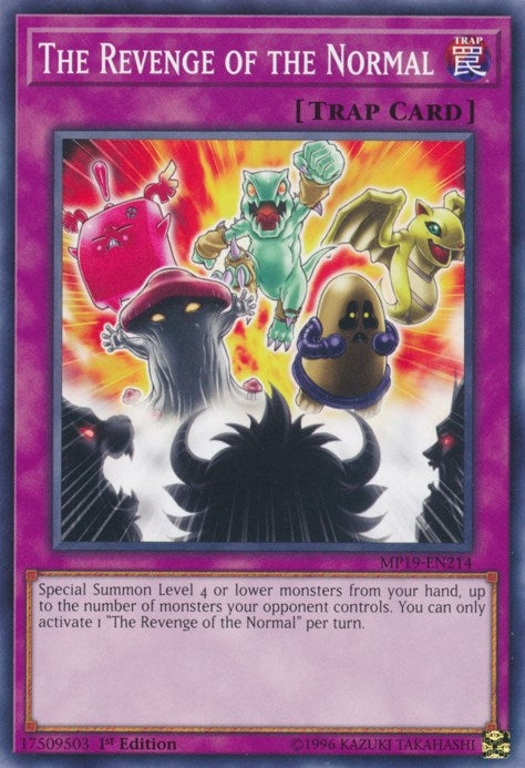 Image for The Revenge of the Normal (MP19-EN214) (MP19) - YuGiOh