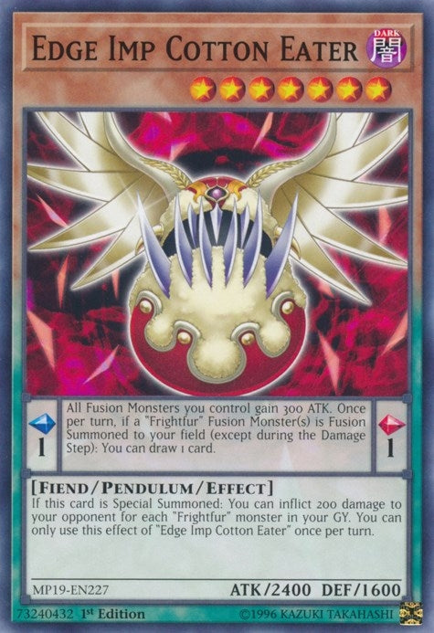 Image for Edge Imp Cotton Eater (MP19-EN227) (MP19) - YuGiOh