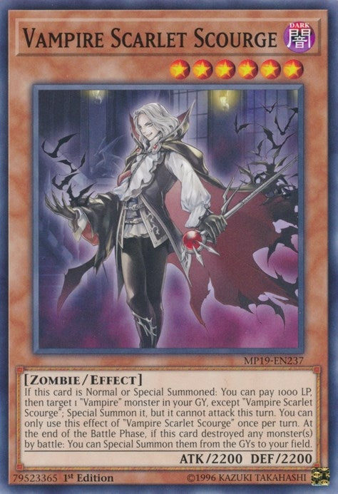 Image for Vampire Scarlet Scourge (MP19-EN237) (MP19) - YuGiOh