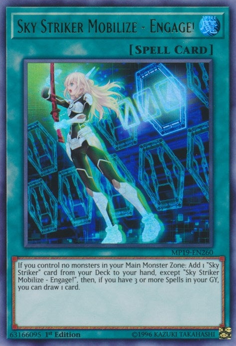 Image for Sky Striker Mobilize - Engage! (MP19-EN260) (MP19) - YuGiOh
