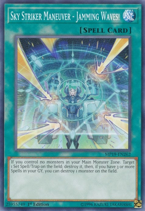 Image for Sky Striker Maneuver - Jamming Waves! (MP19-EN262) (MP19) - YuGiOh