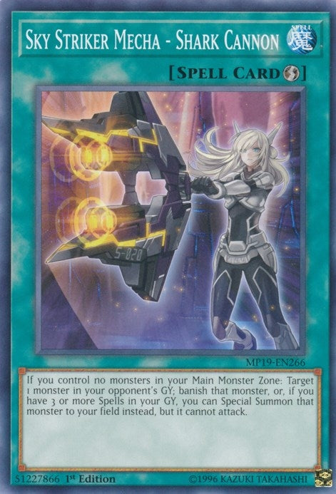 Image for Sky Striker Mecha - Shark Cannon (MP19-EN266) (MP19) - YuGiOh