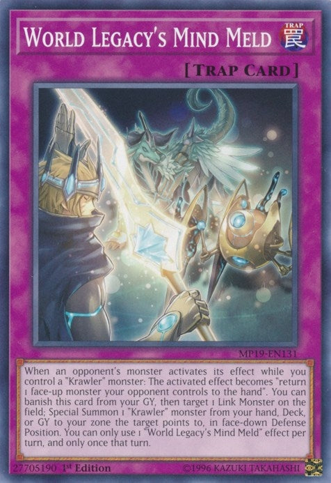 Image for World Legacy's Mind Meld (MP19-EN131) (MP19) - YuGiOh
