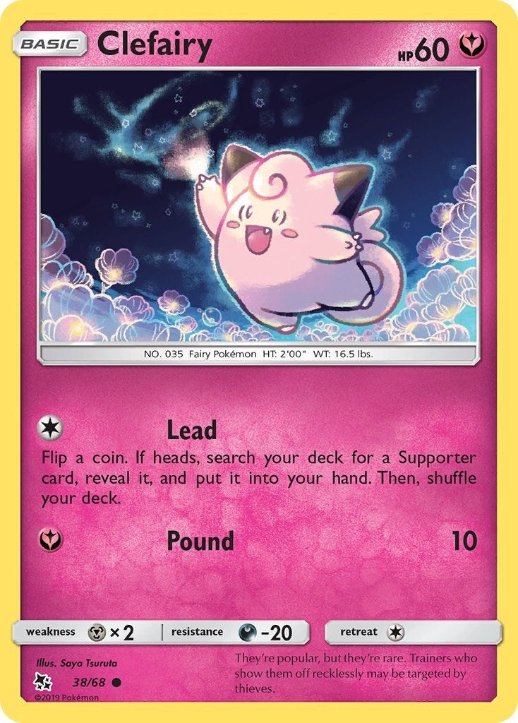 Image for Clefairy (38) (38/68) (HIF) - Pokemon