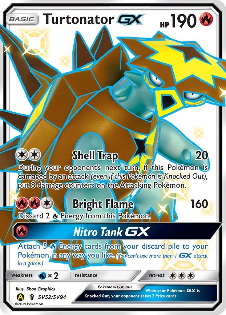 Image for Turtonator GX (SV52/SV94) (HIF:SV) - Pokemon