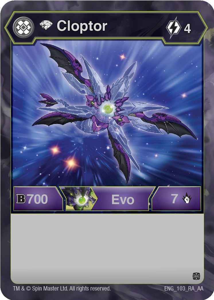Image for Diamond Cloptor (103) (Age of Aurelus) - Bakugan TCG