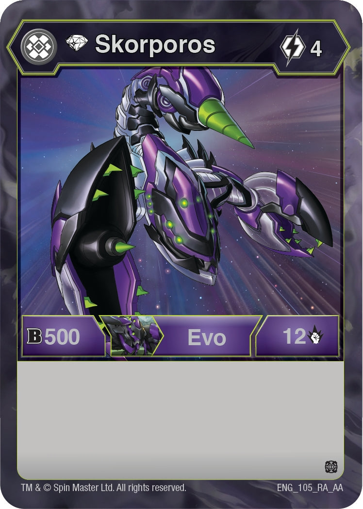 Image for Diamond Skorporos (105) (Age of Aurelus) - Bakugan TCG