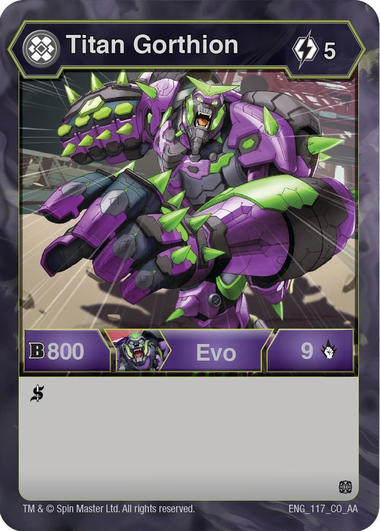Image for Titan Gorthion (117) (Age of Aurelus) - Bakugan TCG