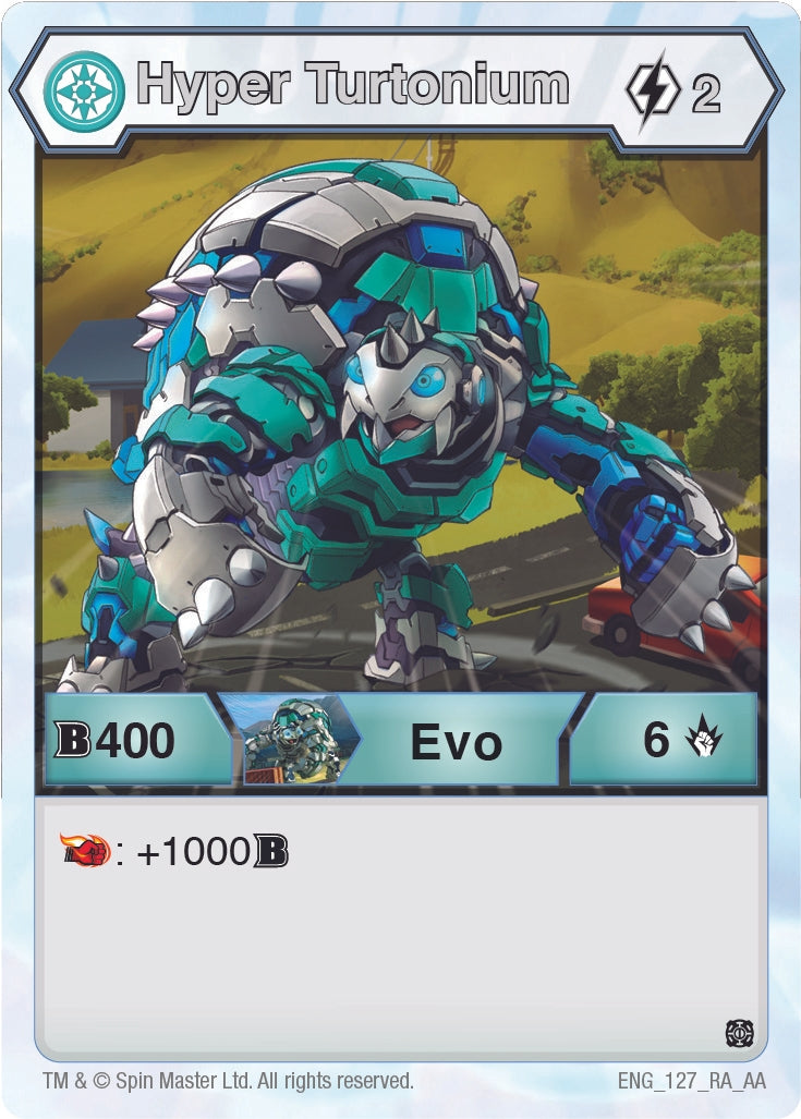Image for Hyper Turtonium (127) (Age of Aurelus) - Bakugan TCG