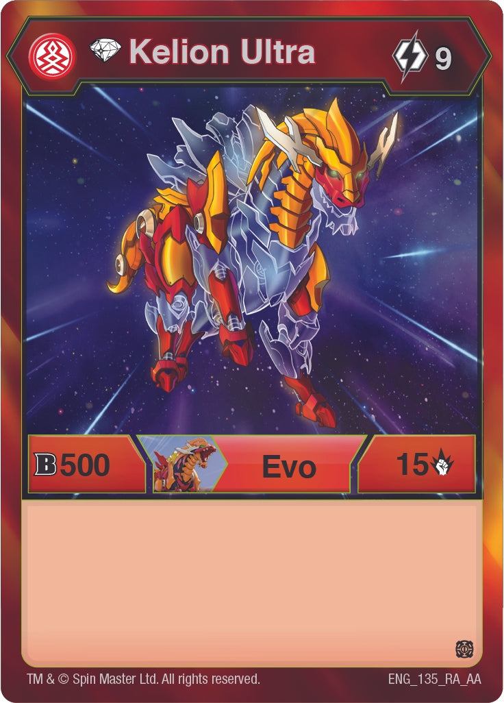 Image for Diamond Kelion Ultra (135) (Age of Aurelus) - Bakugan TCG
