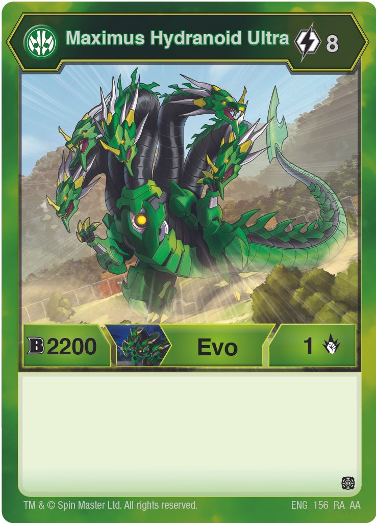 Image for Maximus Hydranoid Ultra (156) (Age of Aurelus) - Bakugan TCG