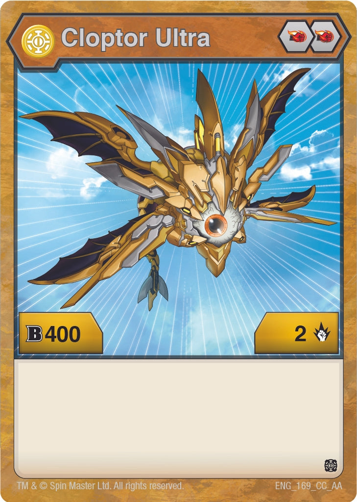 Image for Cloptor Ultra (169) (Age of Aurelus) - Bakugan TCG