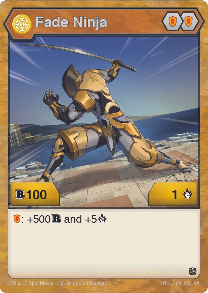 Image for Fade Ninja (170) (170) (Age of Aurelus) - Bakugan TCG