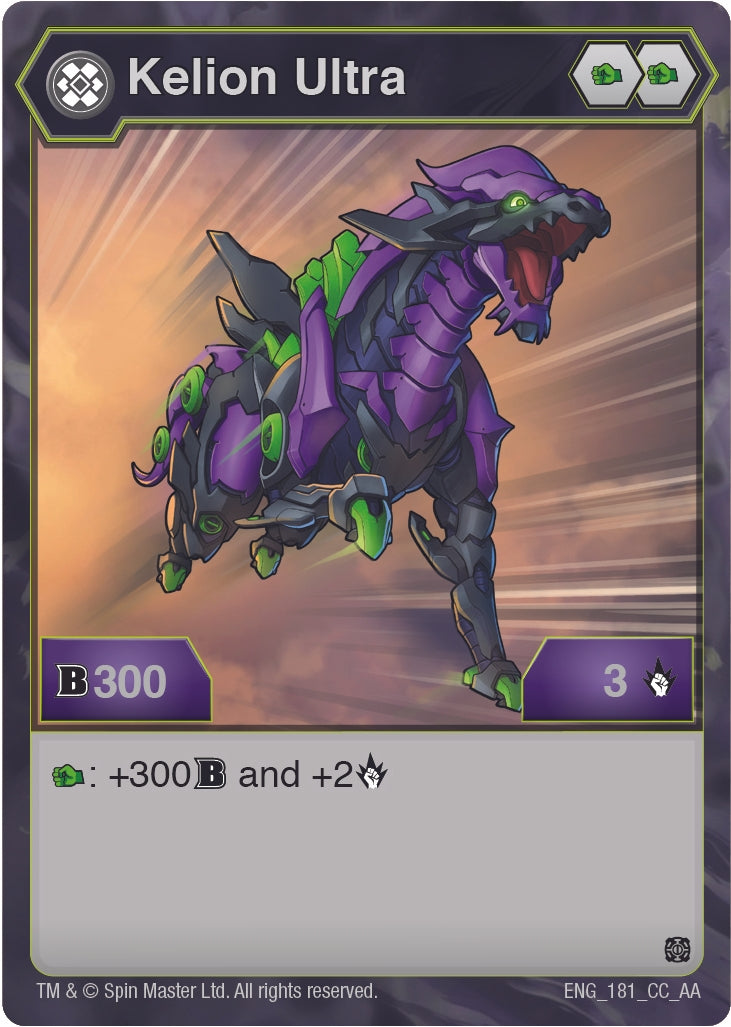 Image for Kelion Ultra (181) (Age of Aurelus) - Bakugan TCG
