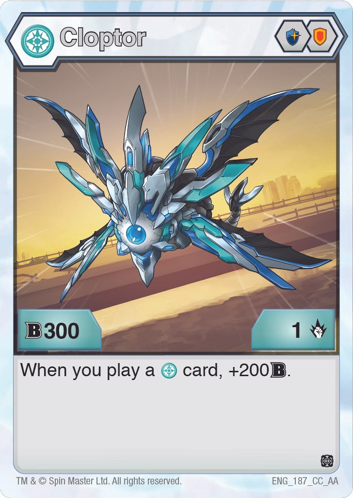 Image for Cloptor (187) (187) (Age of Aurelus) - Bakugan TCG