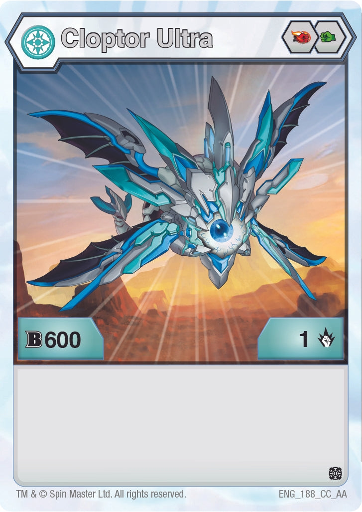 Image for Cloptor Ultra (188) (188) (Age of Aurelus) - Bakugan TCG