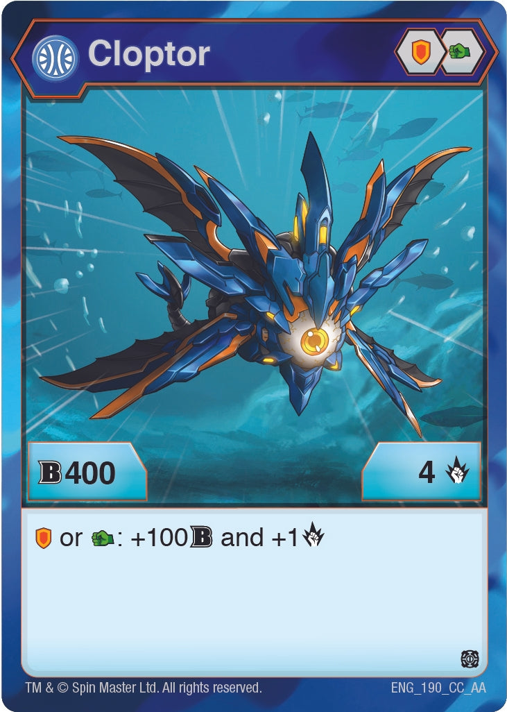 Image for Cloptor (190) (190) (Age of Aurelus) - Bakugan TCG