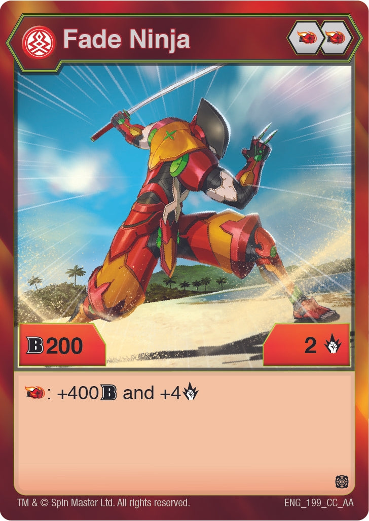 Image for Fade Ninja (199) (199) (Age of Aurelus) - Bakugan TCG